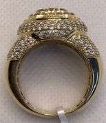 SPARKLING CLASSIC 14K YELLOW GOLD MEN’S DIAMOND RING