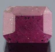 Rich violet red 12.50ct unheated Winza Ruby