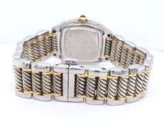 David Yurman throughbred 2 tone diamond watch