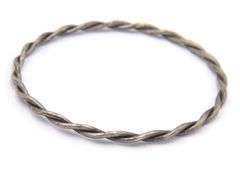 Group lot of 4 vintage 925 sterling silver bangles