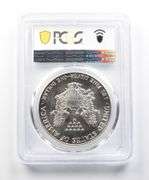 MS69 1988 American Silver Eagle PCGS Red Peripheral Toning