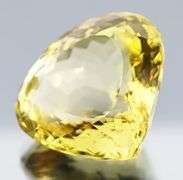 Colossal! 159.74ct pear cut Citrine