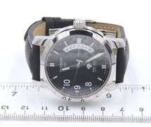 Tissot PRC 200 auto quartz 38mm black dial watch