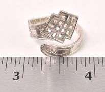 Sterling Silver Alex and Ani Spoon Ring