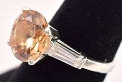 Sterling Silver White CZ Ring