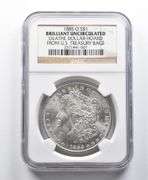BU 1885-O Morgan Silver Dollar Olathe Dollar Hoard NGC