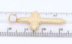 14kt Cross Crucifix pendant