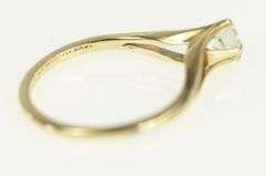 14K Yellow Gold 0.41 Ct Diamond Trellis Engagement Ring