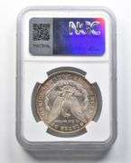 MS62 1881-S Morgan Silver Dollar NGC Beautifully Toned