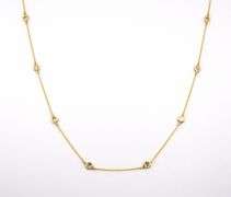 Popular Diamond Station Necklace