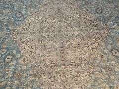 DECORATIVE VINTAGE REPRO RUG 8x10