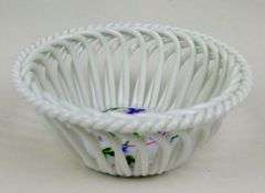 Vintage Herend Thistle Small Basket