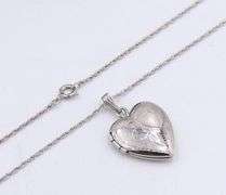 Group lot of 2 Vintage 925 sterling silver necklaces
