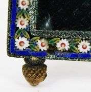 Early Miniature Italian Micro Mosaic Picture Frame