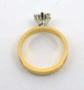 Uniquely Designed 18K YG Star of Diamonds Ring