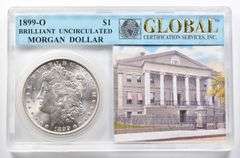 BU 1899-O Morgan Silver Dollar GCSI