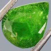 Excellent emerald green 1.20ct Tsavorite Garnet