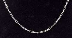 Sterling Silver Chain Necklace