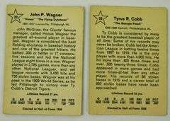 2 - 1963 Golden Press Hall of Fame Baseball Cards