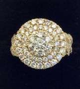 IMPRESSIVE 14K YELLOW GOLD MIAMI CUBAN SHANK DIAMOND MEN’S RING
