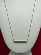 BRAND NEW 14K YELLOW GOLD AND DIAMOND NECKLACE