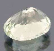 Superb 5.35ct platinum green Amethyst