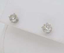 Classic Screw Back Diamond Studs