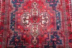 Handmade Persian Toserkan 8.3x4.3
