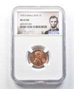 MS65 RD 1970-S Small Date Lincoln Memorial Cent NGC