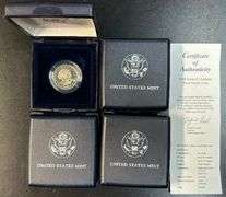 4 Gem Ultra Cameo Proof 1999 Susan B. Anthony. Box/COA