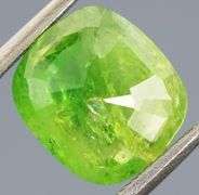 Top lime green 3.65ct Tsavorite Garnet