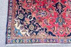 Semi Antique Persian Kashan 7.2x4.7