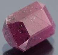 Rich violet red 12.50ct unheated Winza Ruby