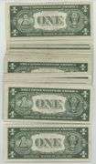 35 Nice Series of 1935 $1 Silver Certificates in AU/CU conditions