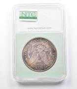MS66 1880-S Morgan Silver Dollar NTC Beautifully Toned