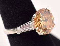 Sterling Silver White CZ Ring