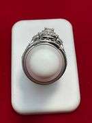 CERTIFIED BRAND NEW 14K WHITE GOLD DIAMOND WEDDING SET