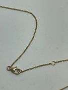 BRAND NEW 14K YELLOW GOLD AND DIAMOND NECKLACE