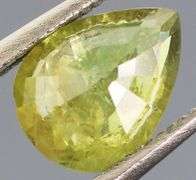 Very rare mossy green .93ct untreated Demantoid Garnet