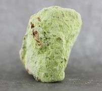 Huge! 530ct rough green Opal in matrix