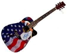 Bruce Springsteen Autographed Custom Graphics 1/1 Acoustic Guitar ACOA