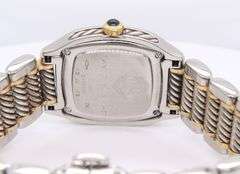 David Yurman throughbred 2 tone diamond watch