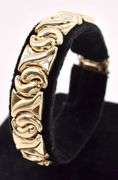 Intricate 14K Yellow Gold Fancy Link Bracelet