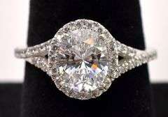 CZ Gem Ring in Sterling Silver