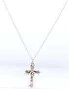 925 Sterling silver cross pendant on chain necklace