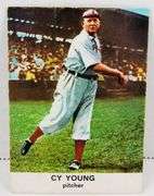 Cy Young 1961 Golden Press Hall of Fame Baseball Card