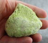 Huge! 530ct rough green Opal in matrix
