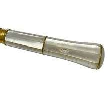 Antique Lemaire FI Paris France Brass and Mother of Pearl Handled Opera Glasses