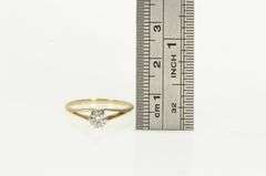 14K Yellow Gold 0.41 Ct Diamond Trellis Engagement Ring
