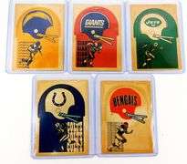5 - 1970's Football Stand-Up Team Cards